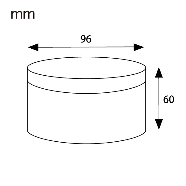 MG丸缶 96φ×H60mm(サテン) 20個入 ZAP036-20 | ラッピング資材