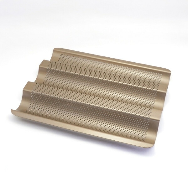 フランス天板　2枚セット 楽天市場】フランスパン天板 小 286×243×H28mm シリコン加工 Pastreet