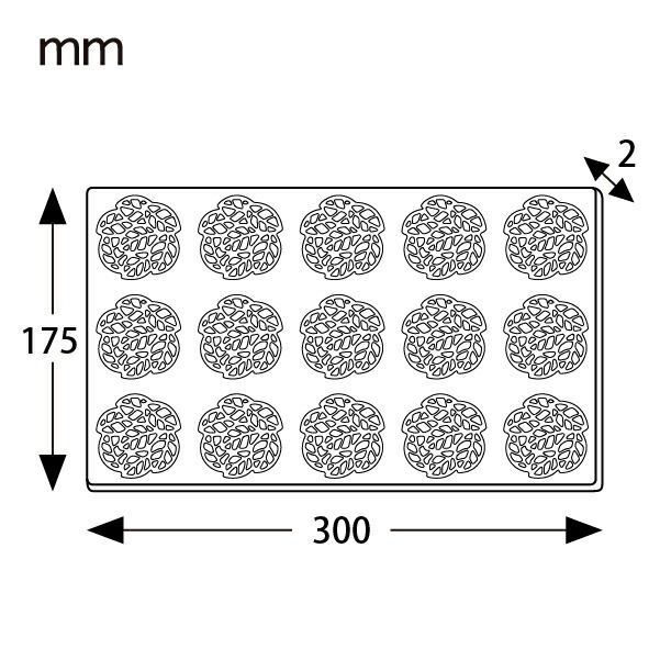 Pavoni ���ꥳ��  �꡼�ץ�2 12�� 300��200 1����KPP021-1