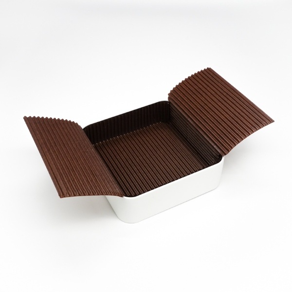 ポップ缶 スクエア (ホワイト) 122×122×H42mm 96個入 ZAP044-96