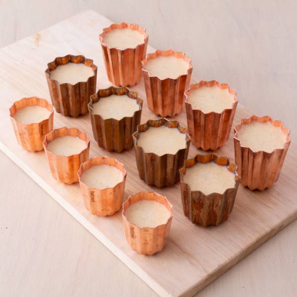 銅カヌレ型 トール 5個入 KGP087-5 | 型・道具,型,カヌレ型 | | ペー