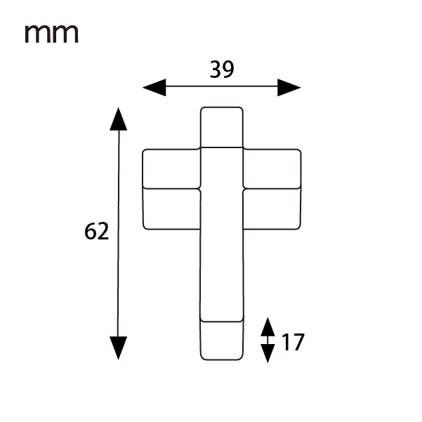 クッキー型 Fアソート 4種 各1個 (十字架・カボチャ・おばけ