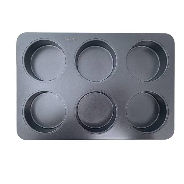 まふぃん イングリッシュマフィン型 6穴 専用フタ付 1個入 グラシンカップ