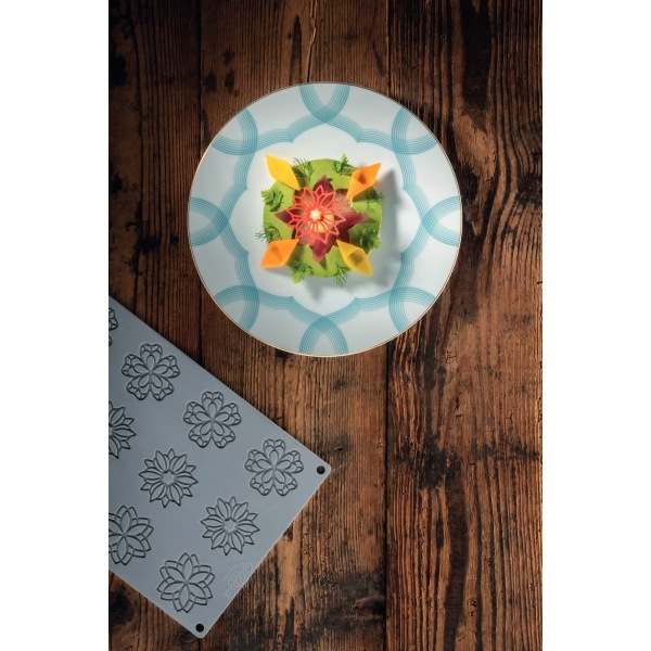 Pavoni シリコン型 マンダラ 12取 300×200 1枚入 KPP014-1 | 型・道具