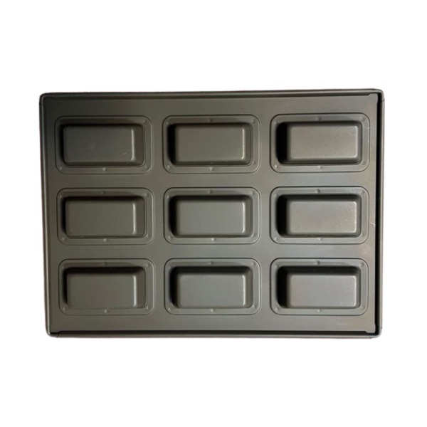 松永製作所 MBテフロン加工 スリムフィナンシェ天板12P 松永製作所 MBテフロン加工 スリムフィナンシェ天板12P 松永製作所 MB