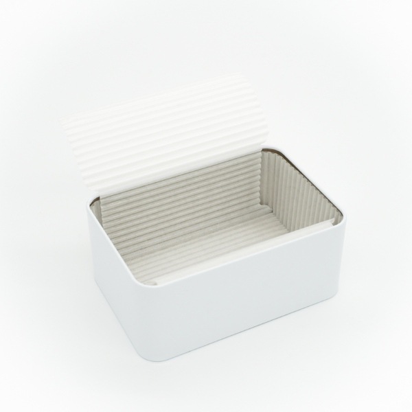 �ݥå״� �쥯 (�ۥ磻��)  ���饷�󥻥å� 127��89��H55mm  2���� ZAP048SET-2