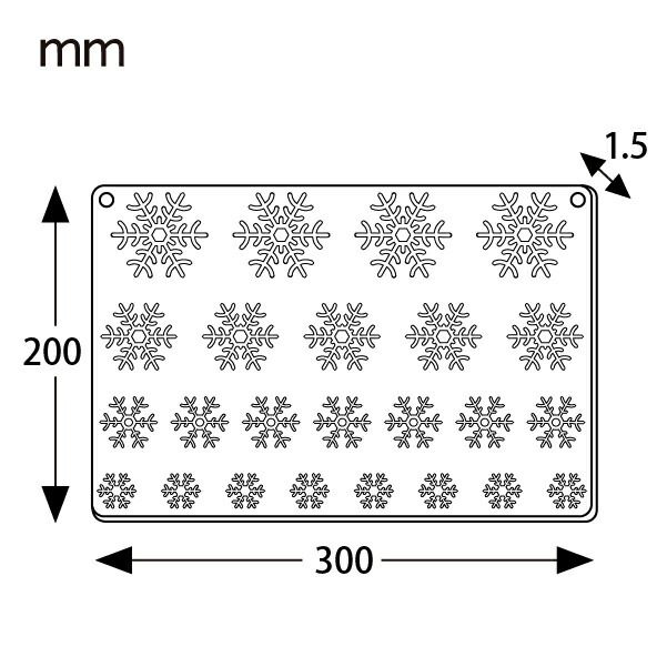 Pavoni ���ꥳ��  ���Ρ��ե졼�� 12�� 300��200 1����KPP016-1