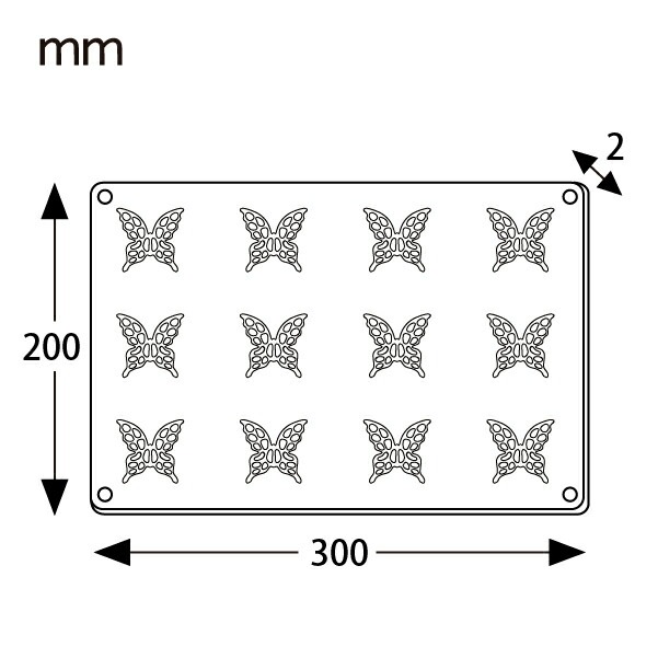 Pavoni ���ꥳ��  �ޥ�ݥ��� 12�� 300��200 1����KPP018-1