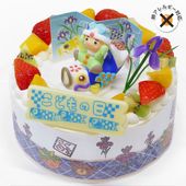 卵不使用こどもの日ケーキ生クリーム 6号