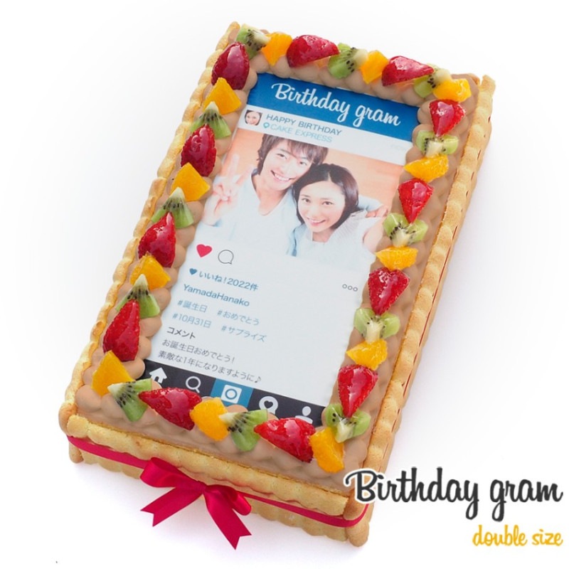 インスタグラム風チョコレートケーキ M