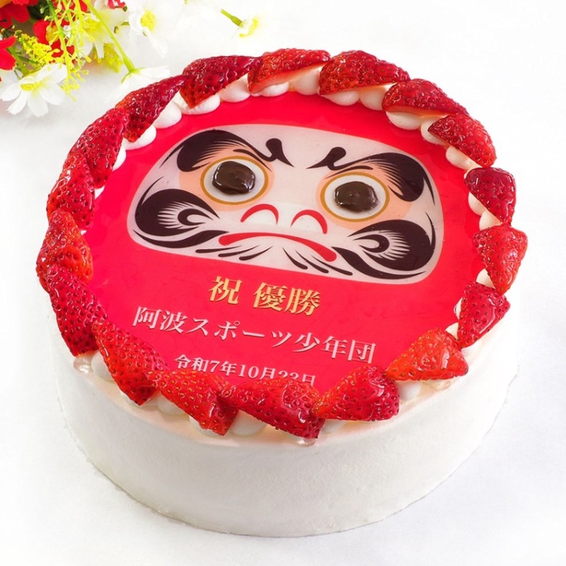 いちごのだるまケーキ 6号