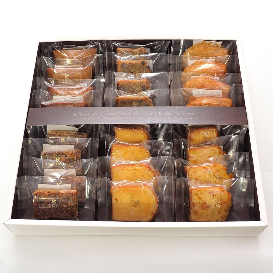 てん菜糖焼き菓子・パウンドケーキ詰め合わせ 24個入り