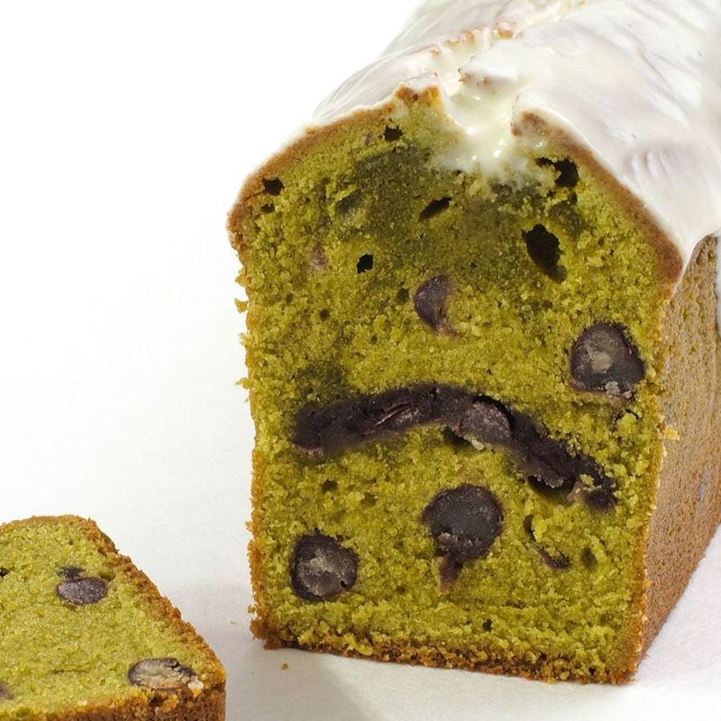 パウンドケーキ抹茶とホワイトチョコ
