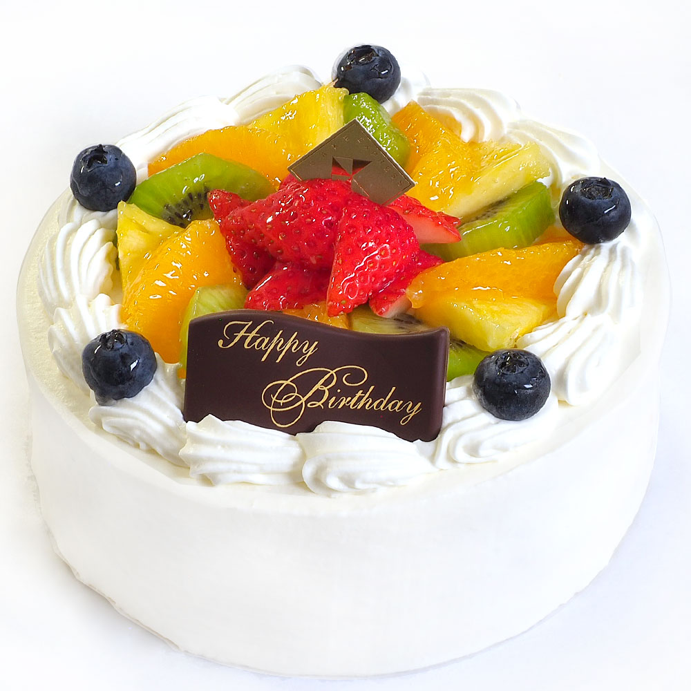 卵不使用フルーツ生クリーム 5号