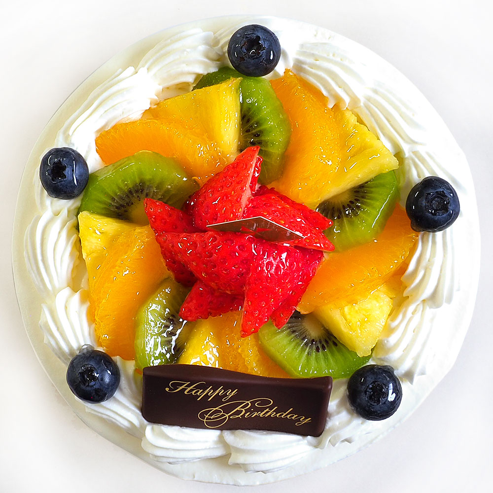 卵不使用フルーツ生クリーム 6号