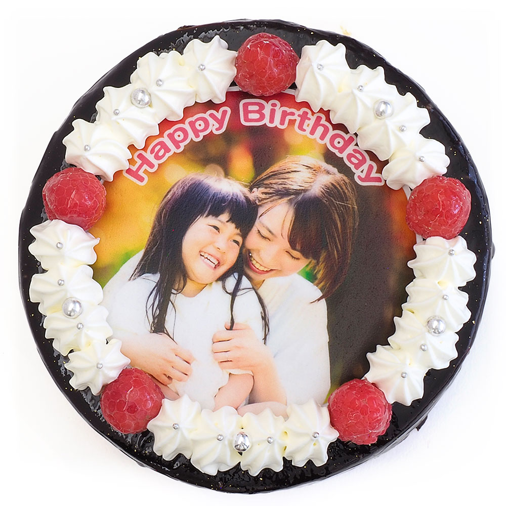 ザッハトルテラズベリーデコレーション 4号