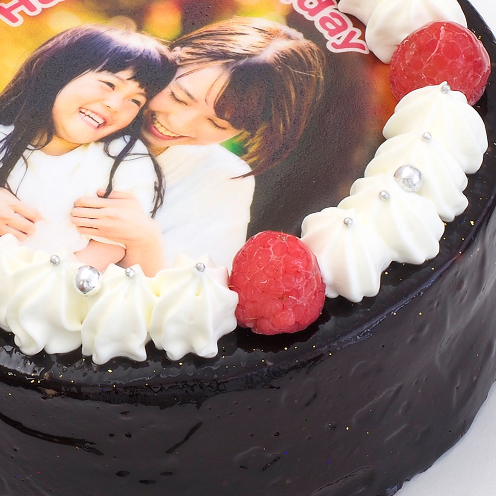 ザッハトルテラズベリーデコレーション 4号