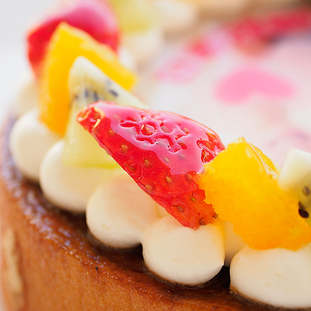 プリンバームデコレーション 5号 写真ケーキ プリントケーキ その他 Cake Express 公式