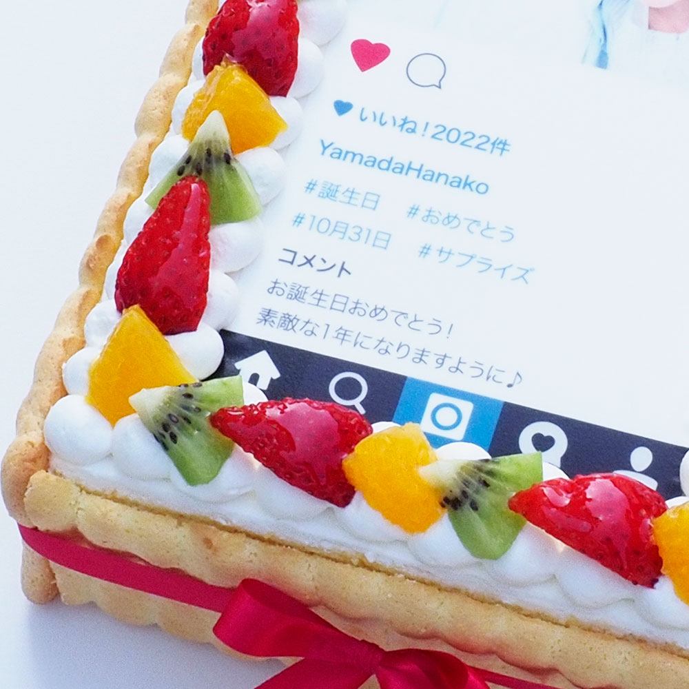 インスタグラム風ケーキ M