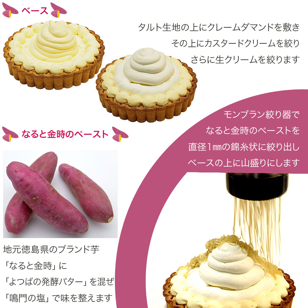 錦糸モンブラン なると金時 4号