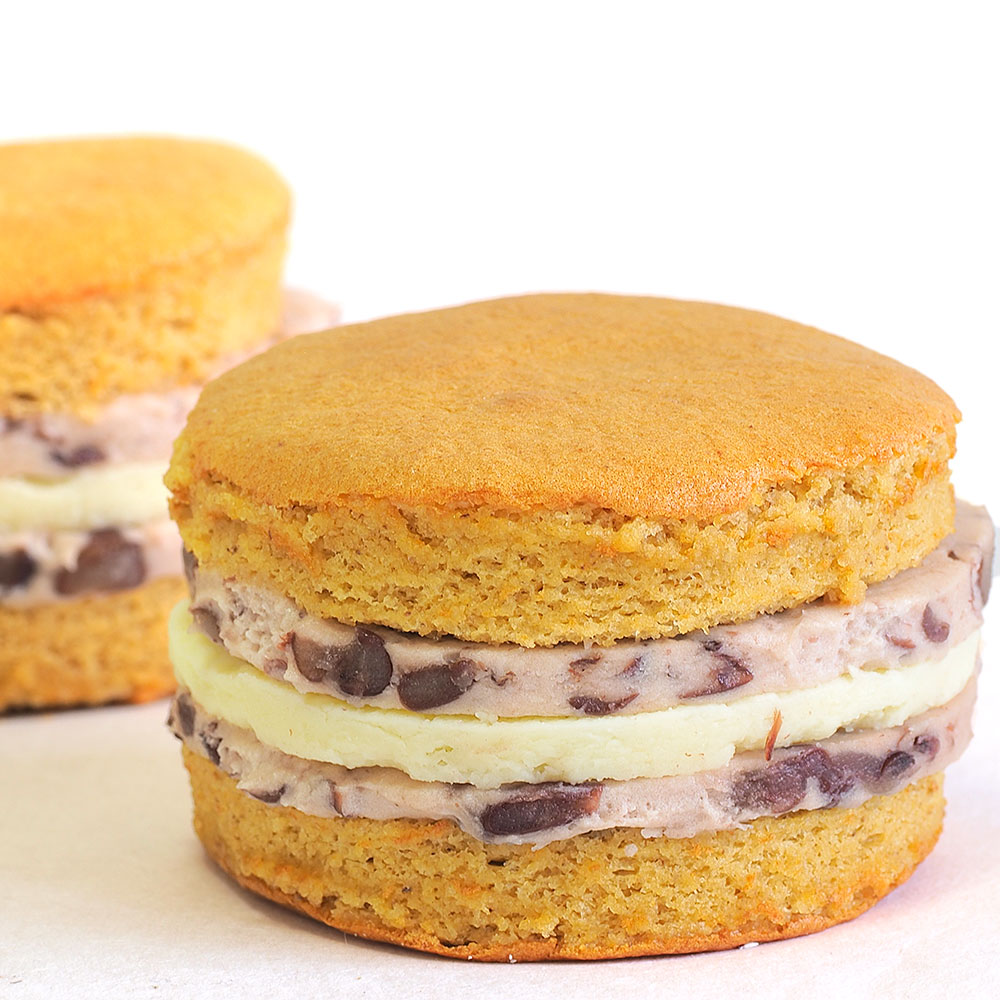 阿波もち麦生どら焼き 4個入り