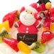 クリスマスケーキ フルーツ生クリーム 3号