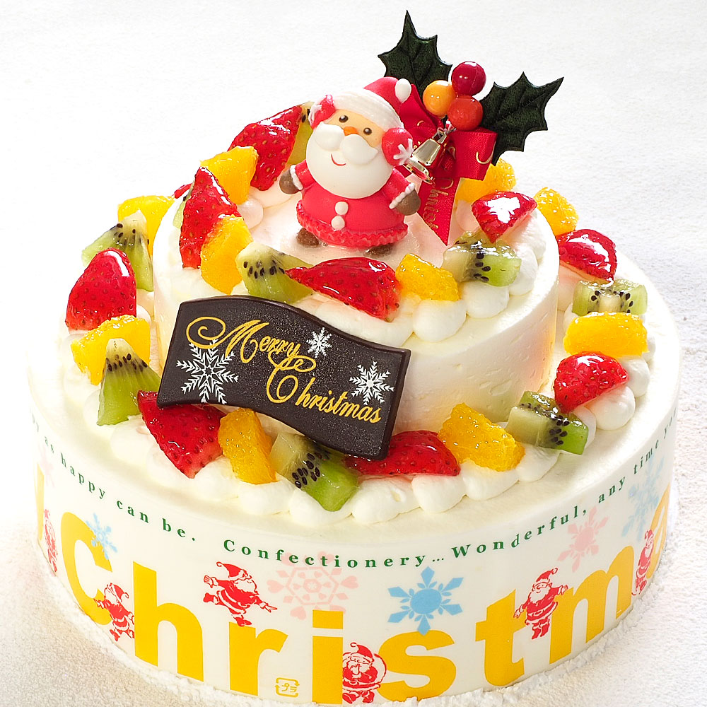 クリスマスケーキ ダブルタワー ミニ 6号＋4号