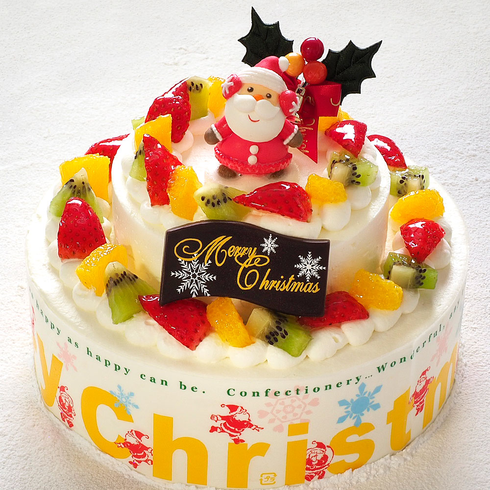 クリスマスケーキ ダブルタワー ミニ 6号＋4号