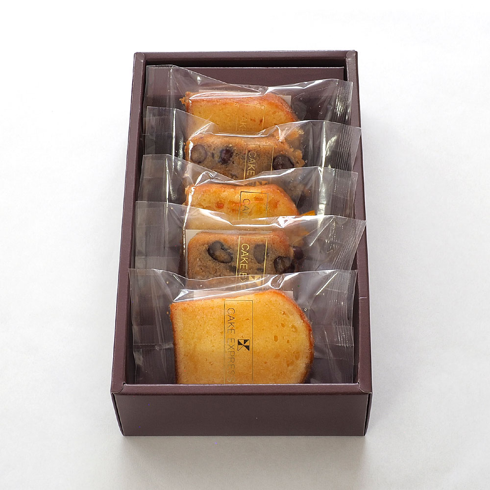 パウンドケーキ3種詰め合わせ 5個入り