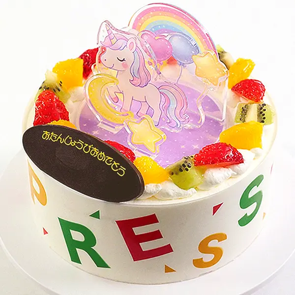 デコスタユニコーン 生クリーム 5号