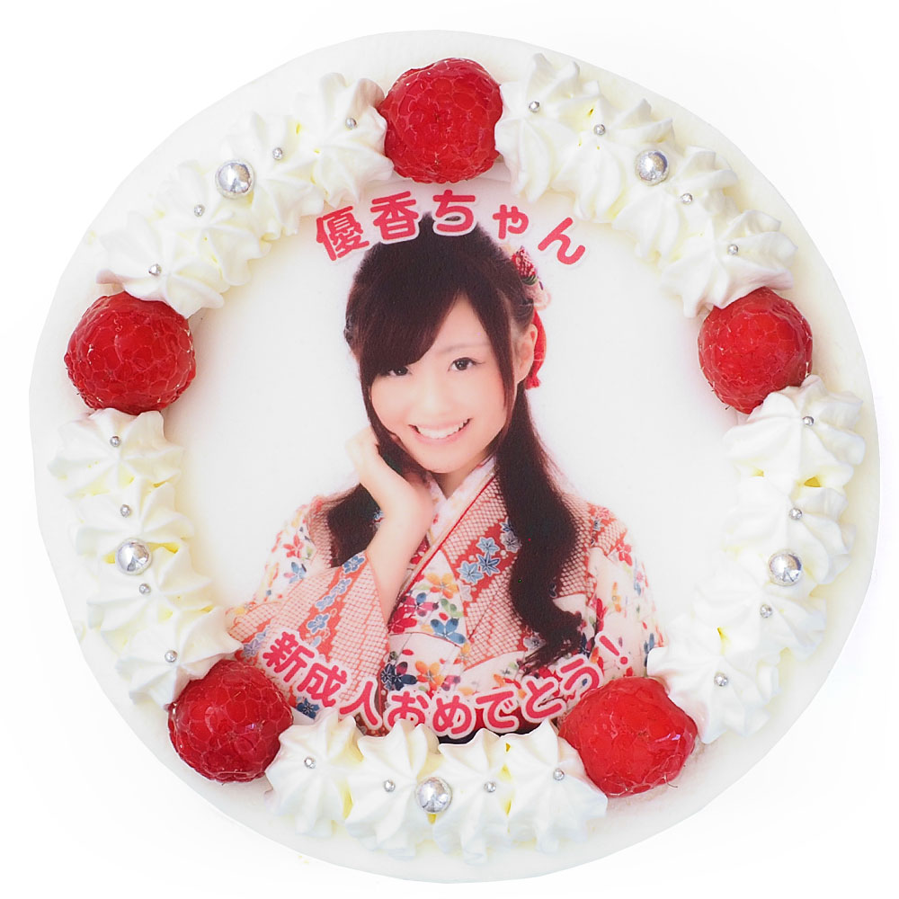 ラズベリー生クリーム 8号