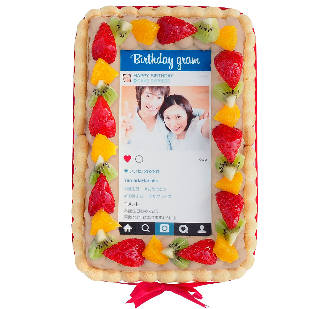 インスタグラム風チョコレートケーキ S