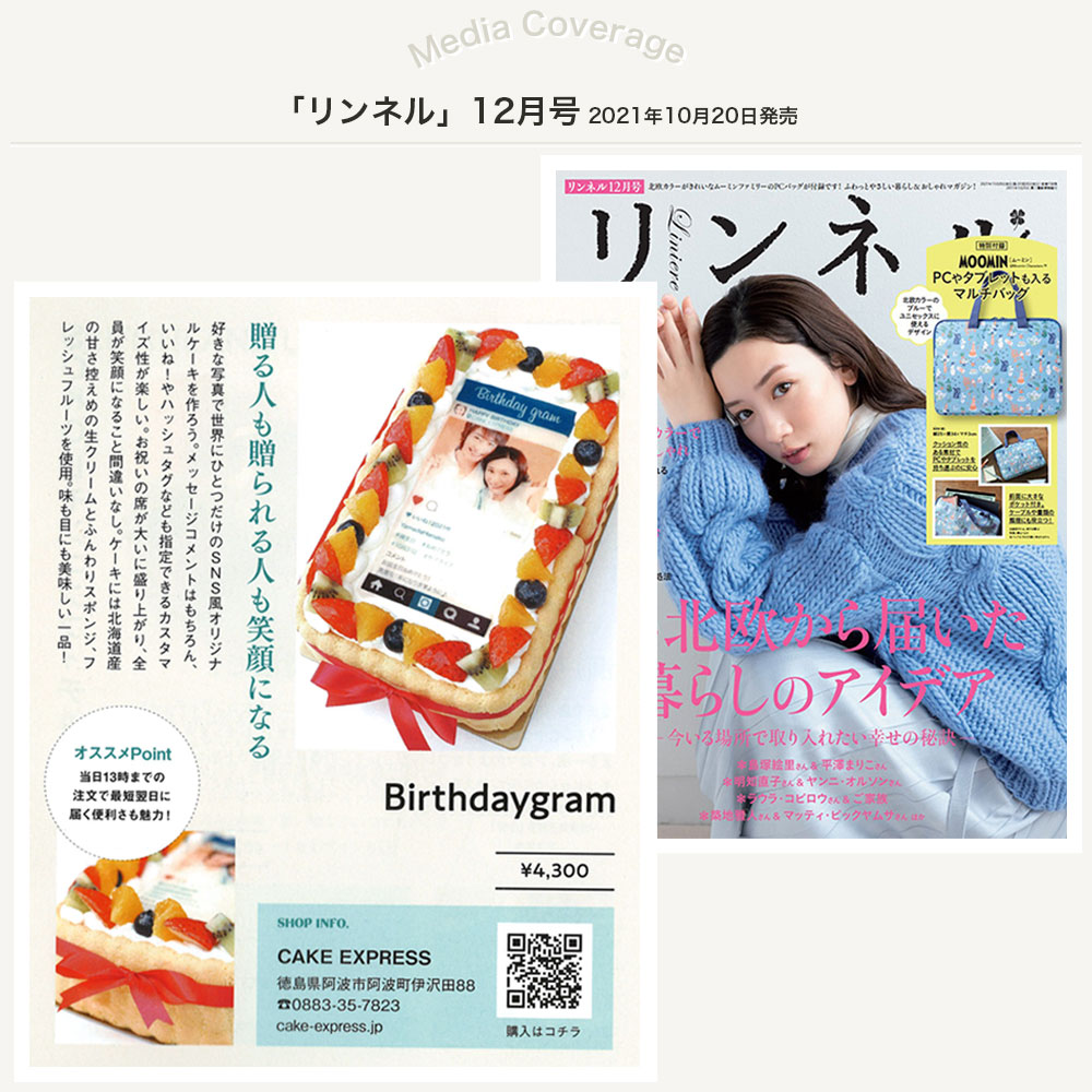 インスタグラム風チョコレートケーキ S