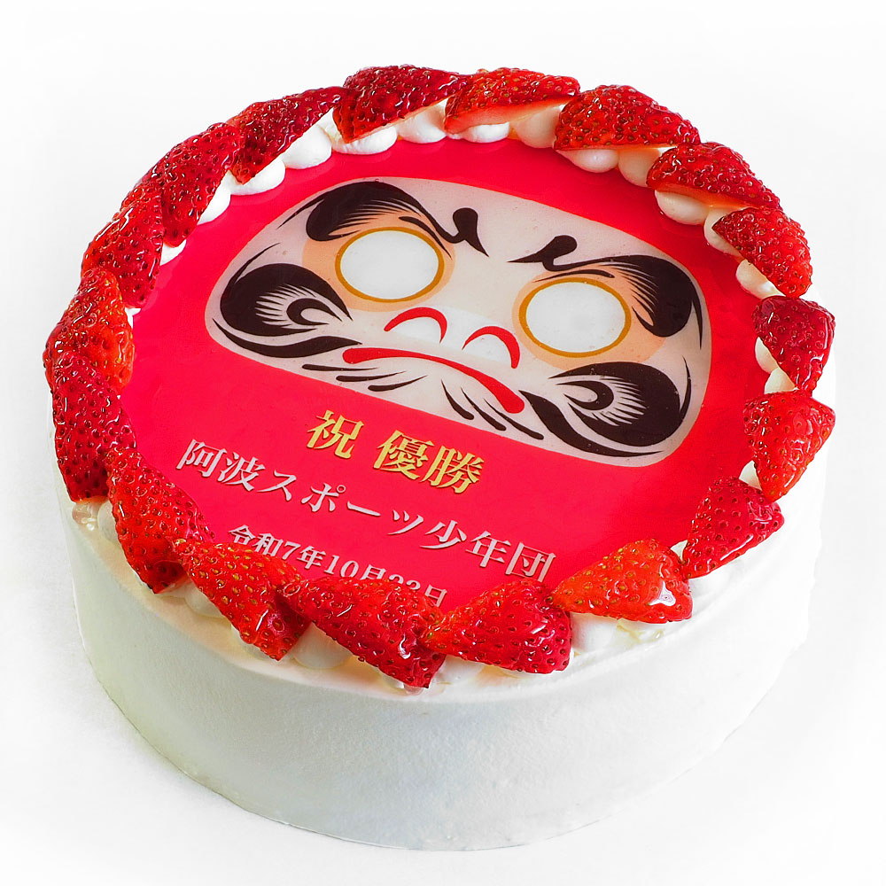 いちごのだるまケーキ 6号