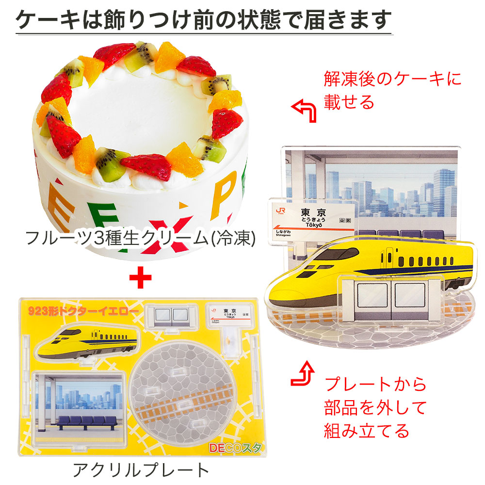 デコスタJR新幹線 生クリーム 5号