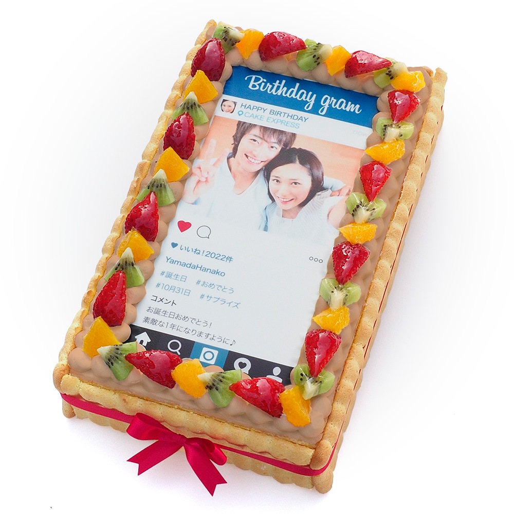 インスタグラム風チョコレートケーキ M
