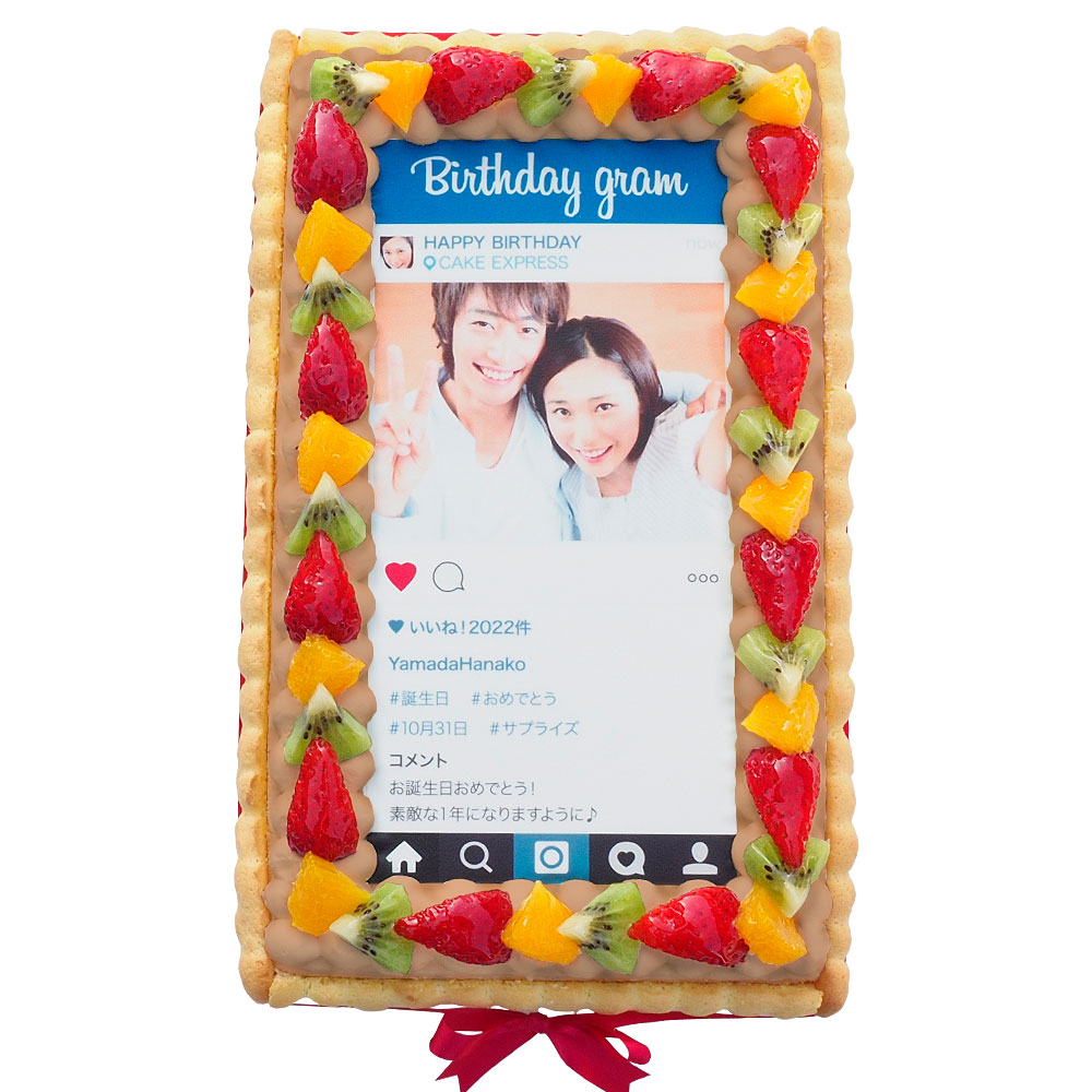 インスタグラム風チョコレートケーキ M