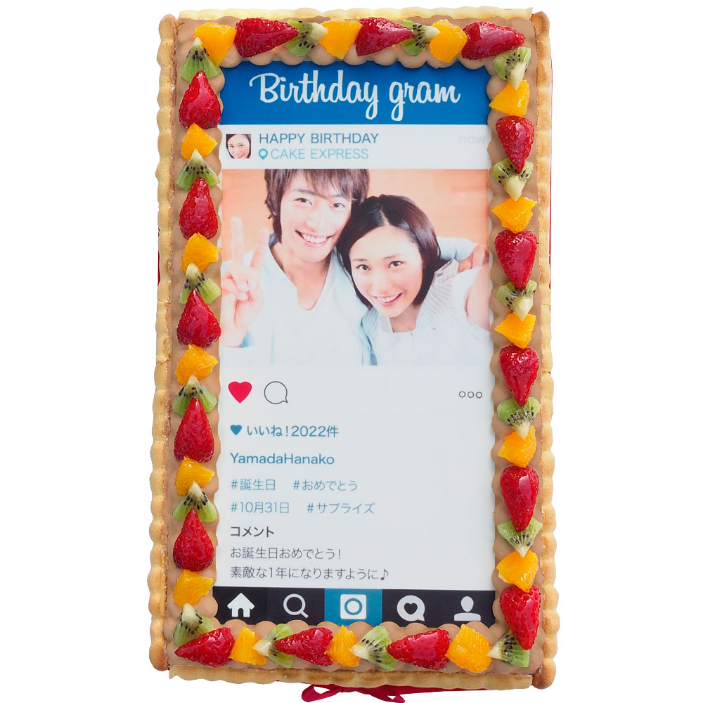 インスタグラム風チョコレートケーキ L