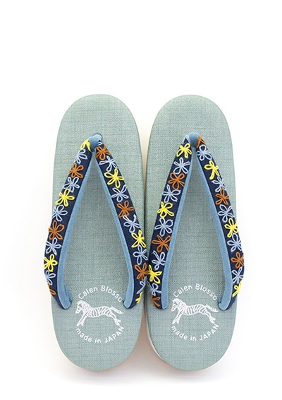 [Mサイズ即納品]カフェぞうりレディース No.36323＜TERAS/花柄B＞