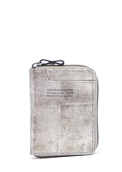 [即納品]腹筋さいふ　琳派シルバー＜いぶし銀＞