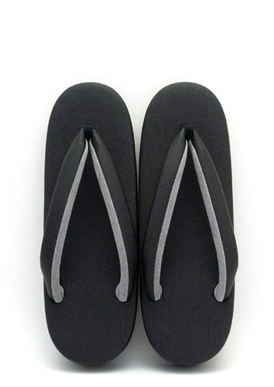 [オーダー品]黒カフェぞうりラッテ（低台）　レディース　No.51625