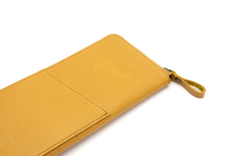 [即納品]縦たば財布ロング　ギアナ＜No.421C（辛子）＞