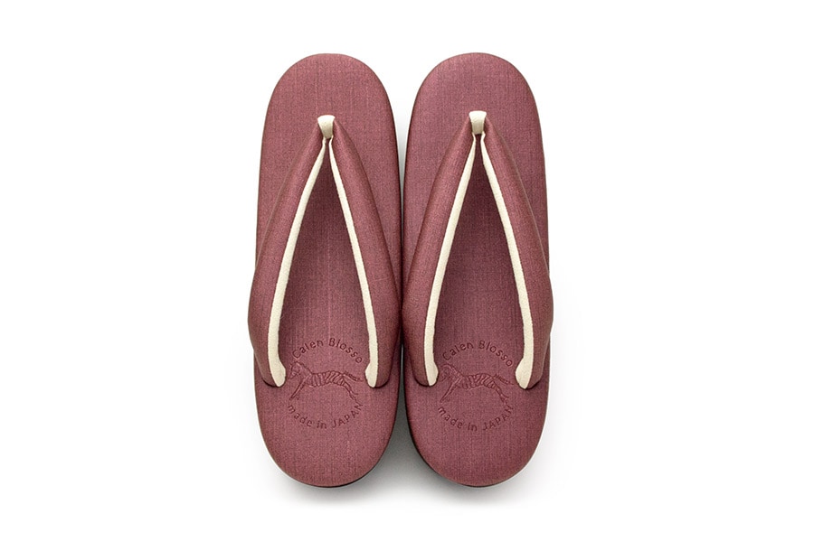 [Lサイズ即納品]カフェぞうりプリンセス　レディース　No.41020＜ワインレッド＞