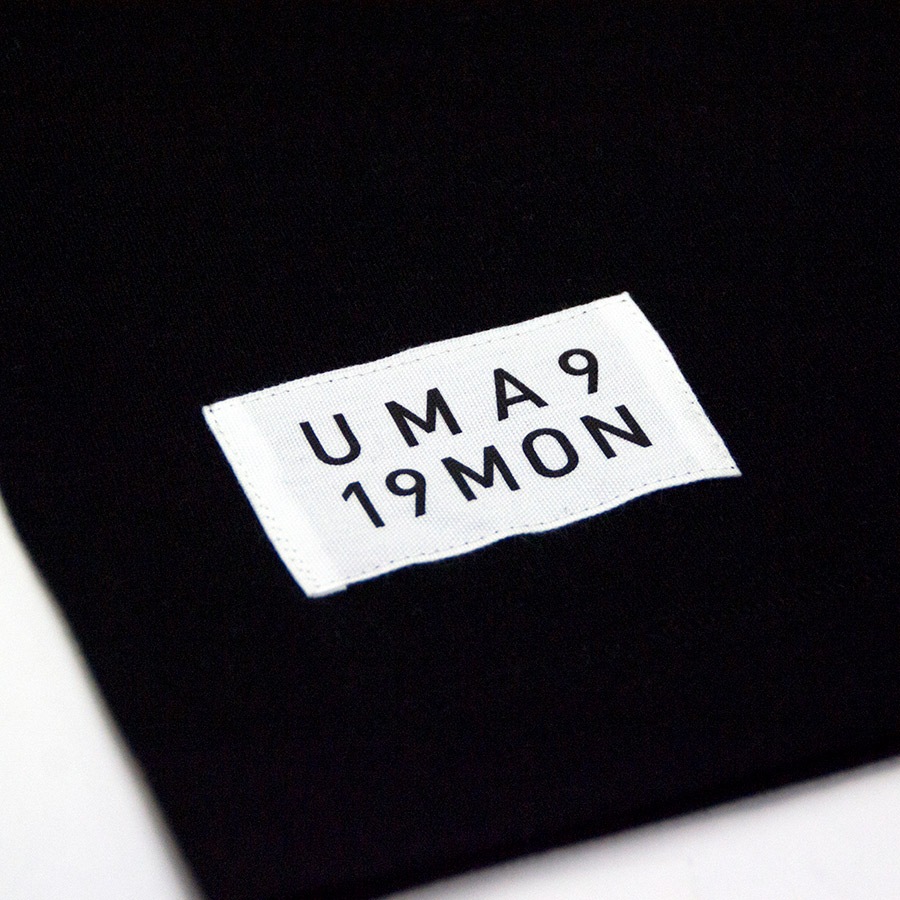 [即納品]Tシャツ　ユニセックス　うまくいく紋＜[恋愛成就]の神様・ブラック＞　※ギフトラッピング不可