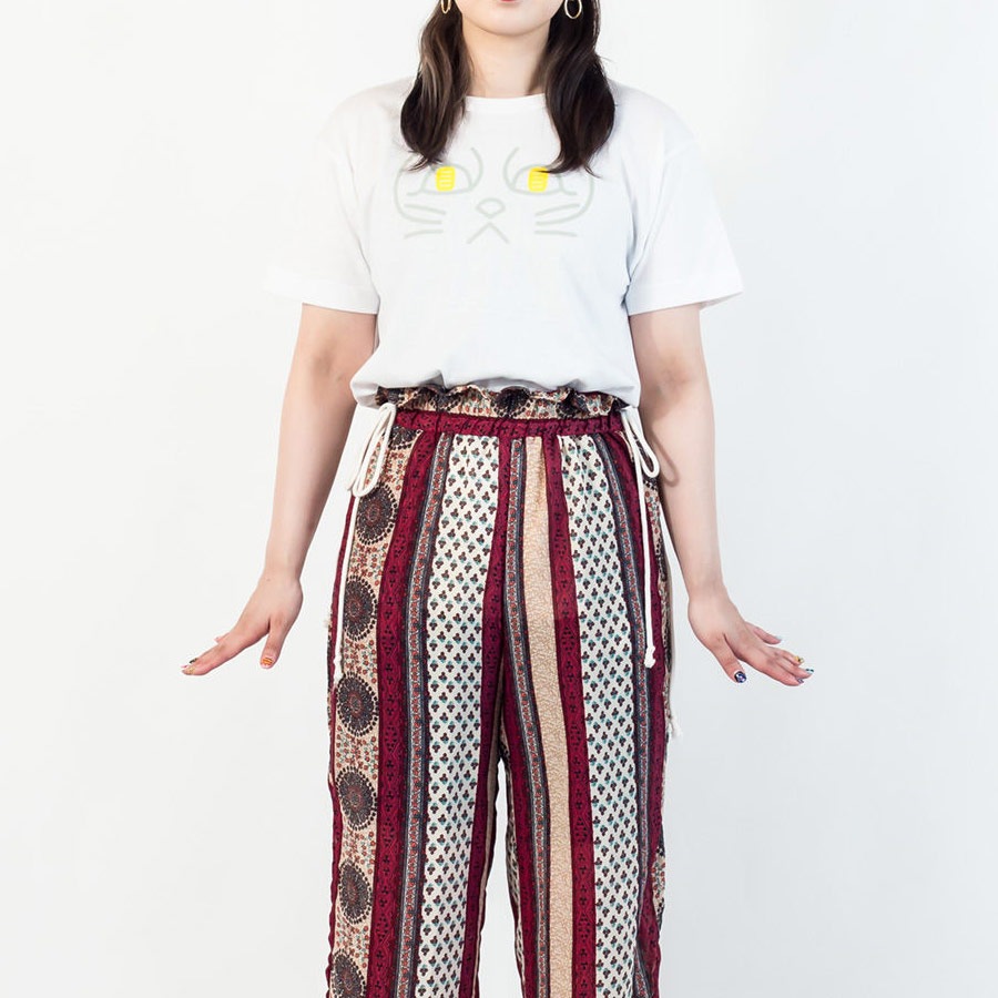 [即納品]Tシャツ　ユニセックス　うまくいく紋＜[金運招福]の神様・ホワイト＞　※ギフトラッピング不可