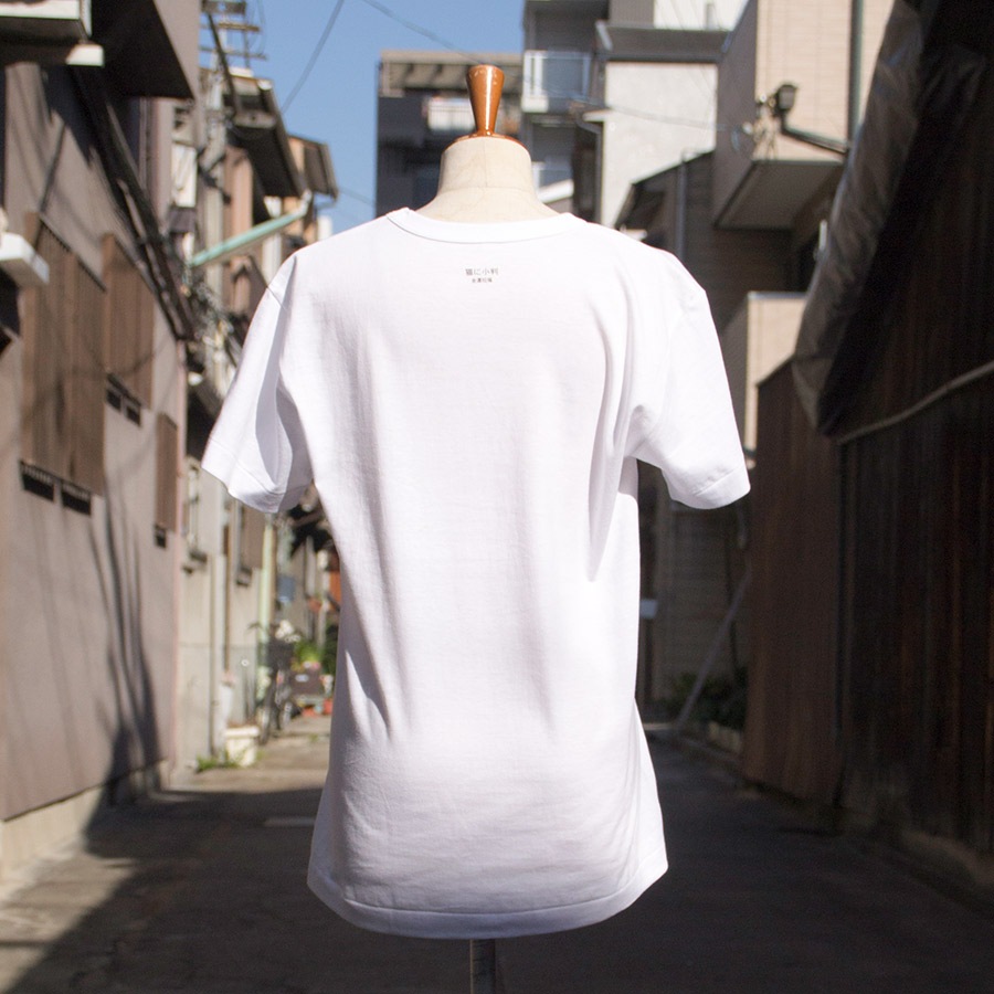 [即納品]Tシャツ　ユニセックス　うまくいく紋＜[金運招福]の神様・ホワイト＞　※ギフトラッピング不可