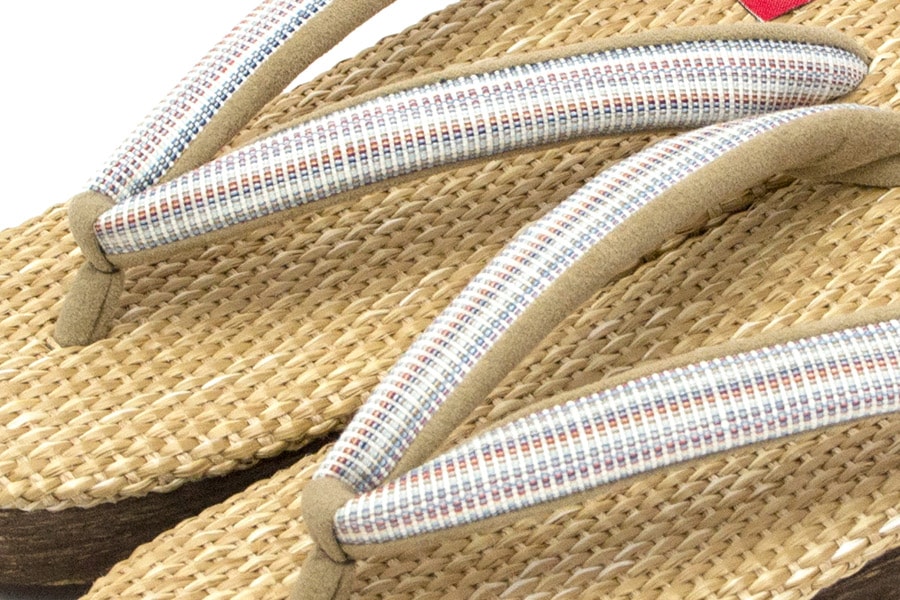 [Lサイズ即納品]カフェぞうり花緒サンダル　レディース　No.83320