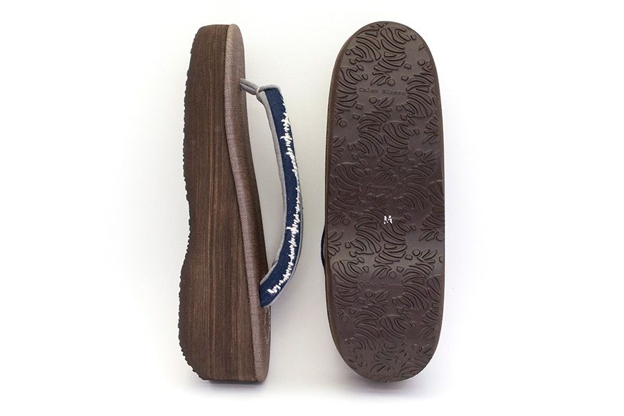 [オーダー品]カフェぞうりレディース No.36123＜TERAS/波縫い＞