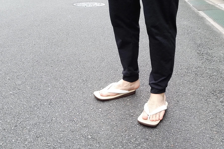 [Mサイズ即納品]【ネット限定】カフェぞうりZETTA　メンズ　No.F208【すげ加減：ゆるめ】