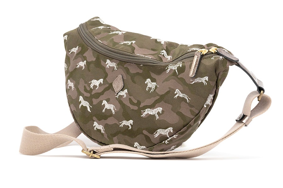 [即納品]パークバッグ　ナイロン＜迷彩カーキ＞